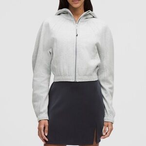 Lululemon Scuba Full Zip Crop Hoodie